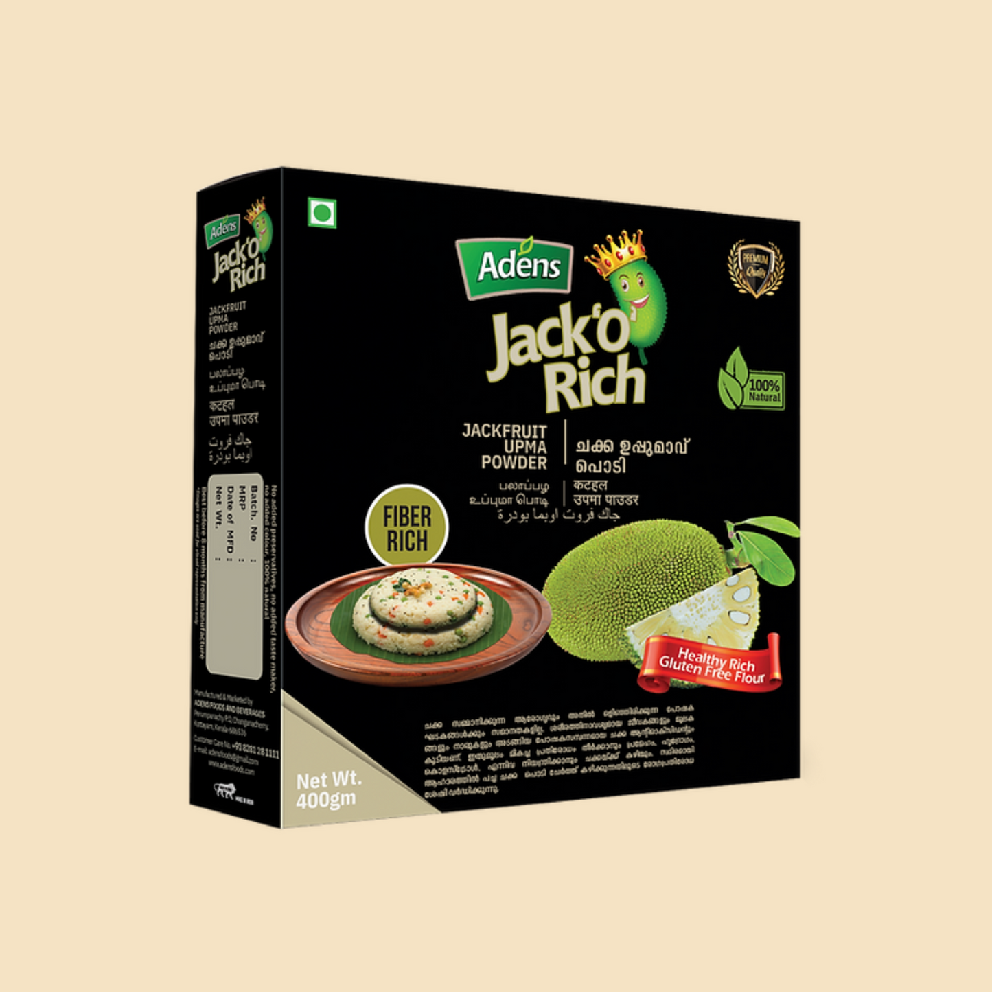Jack O’ Rich Jackfruit Upma Powder